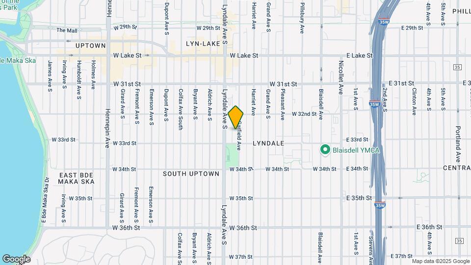 3236 Garfield Ave Map and Location Details