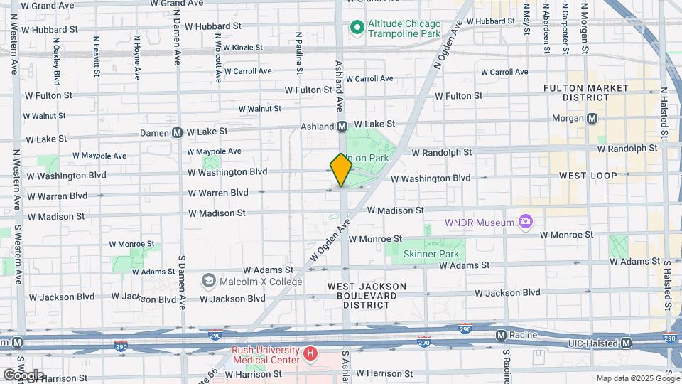 1609 W Warren Blvd Map and Location Details