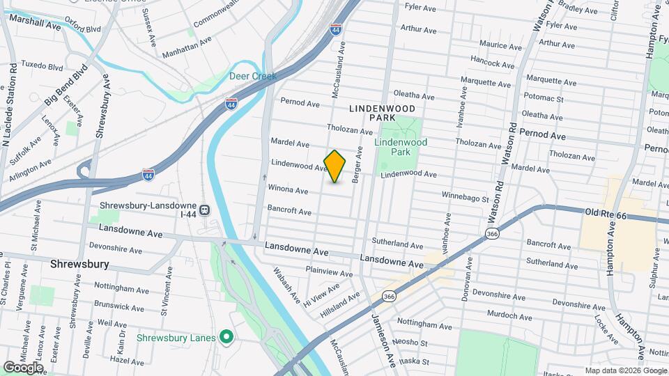 6973 Winona Ave Map and Location Details