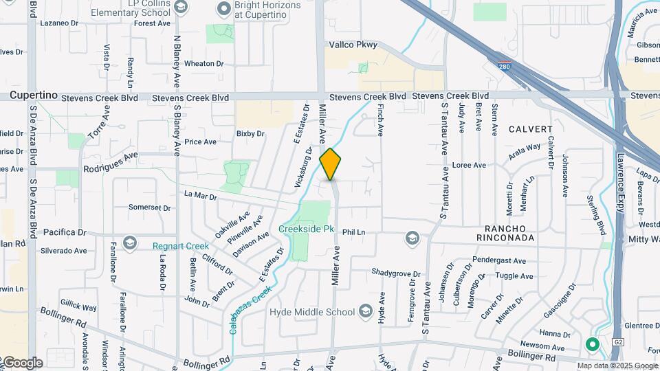 10337 Miller Ave Map and Location Details