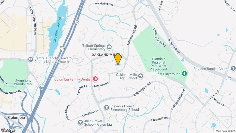 5866 Thunder Hill Rd Mapa y Detalles de la Ubicación