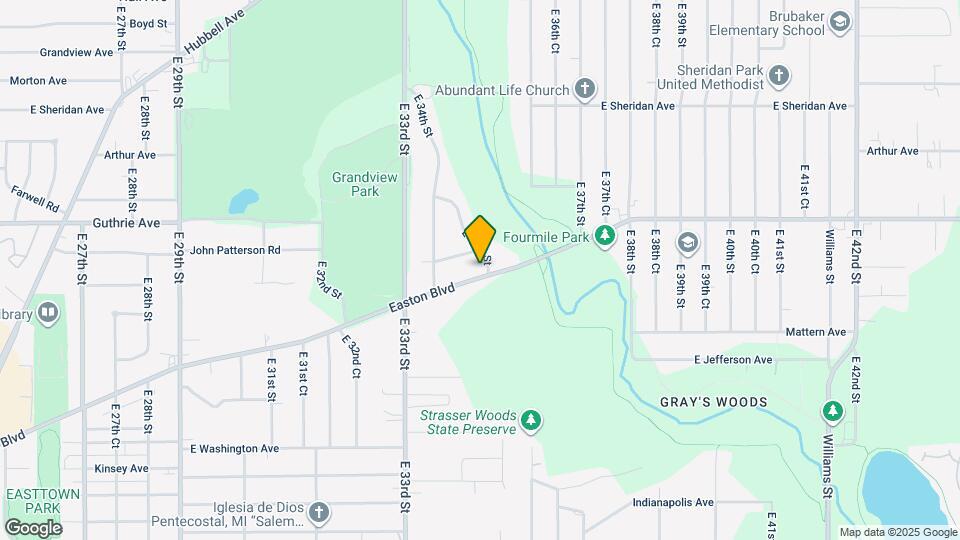 3440 Easton Blvd Map and Location Details