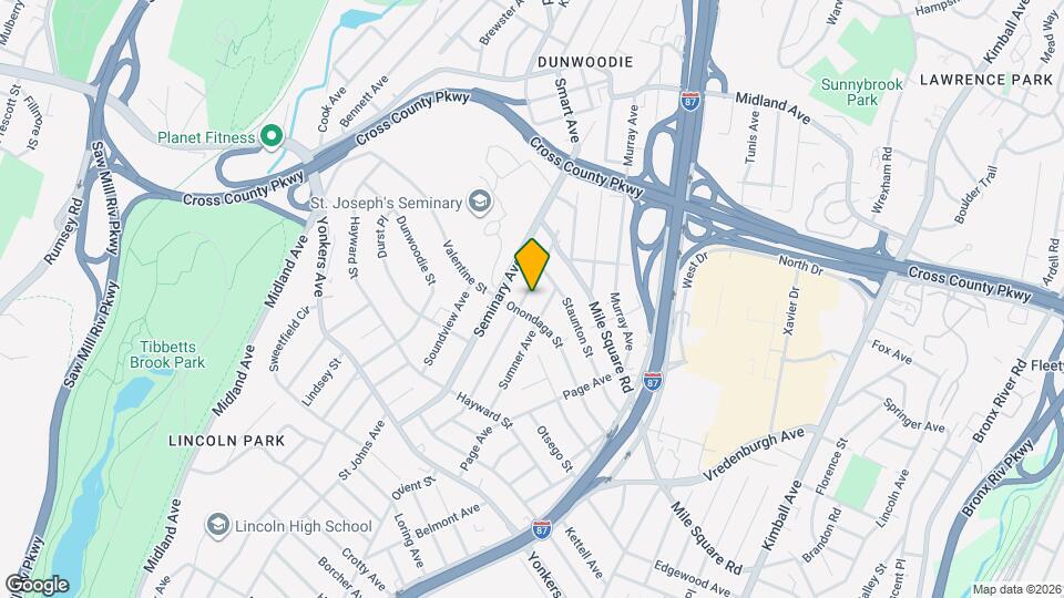 134 Catskill Ave Map and Location Details