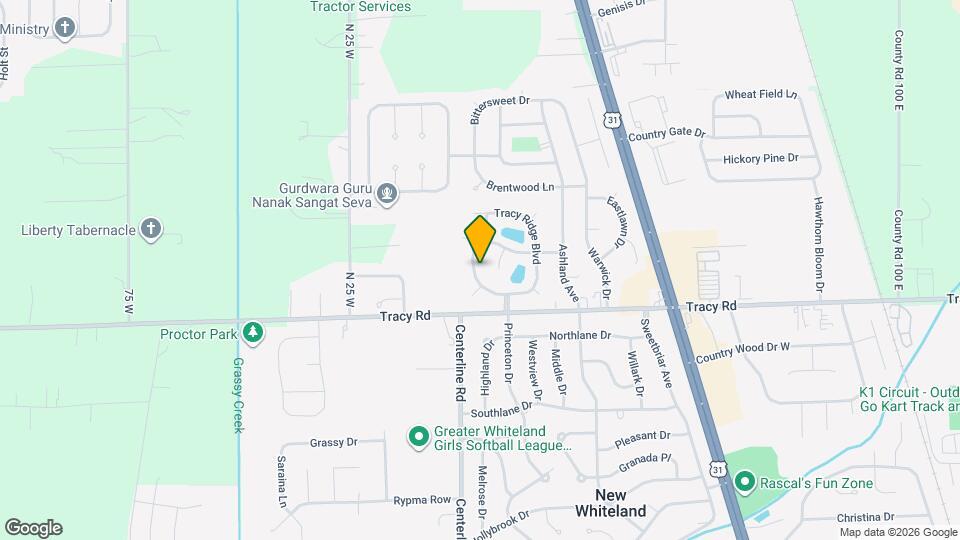 121 Tracy Ridge Blvd Map and Location Details