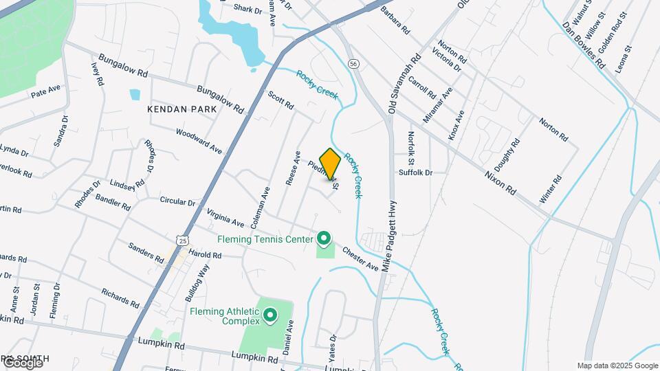 1978 Piedmont St Map and Location Details