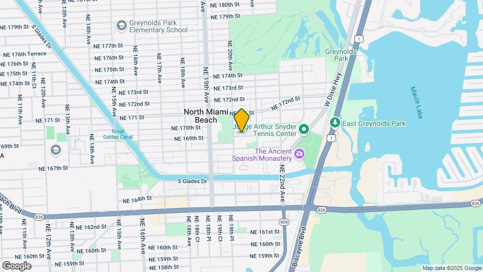 2025 NE 169th St Map and Location Details