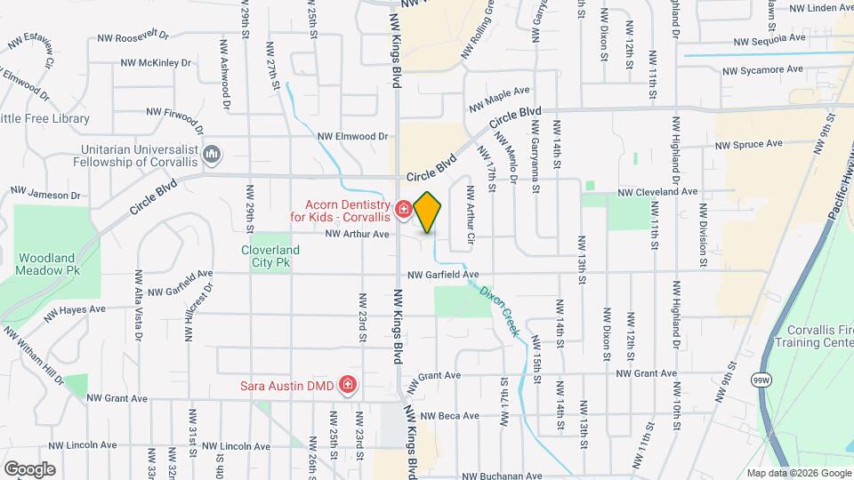 2039 NW Arthur Pl Map and Location Details
