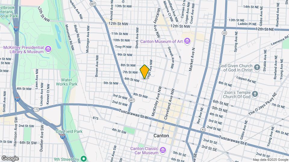 705 6th St NW Map and Location Details