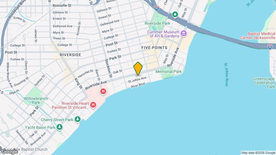 2149 St Johns Ave Map and Location Details