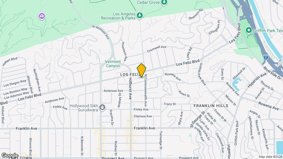 4417 Avocado St Mapa y Detalles de la Ubicación