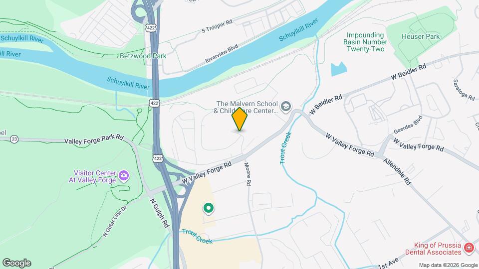 21328 Valley Forge Cir Map and Location Details
