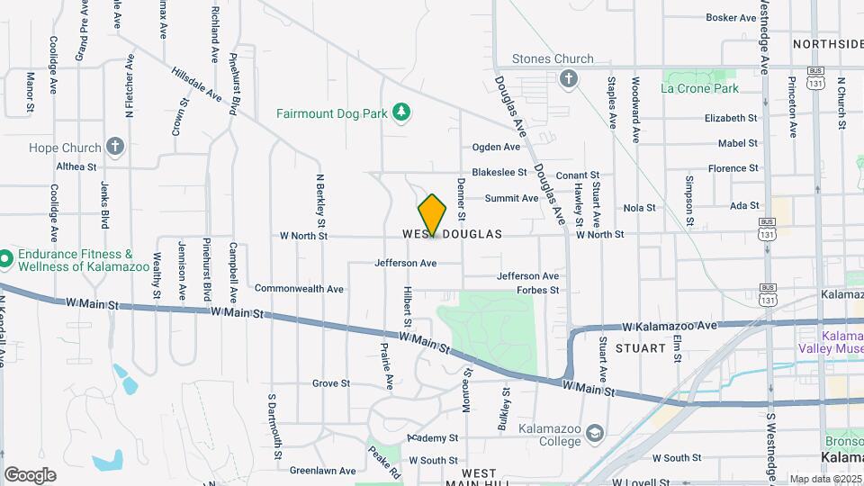 1433 W North St Map and Location Details