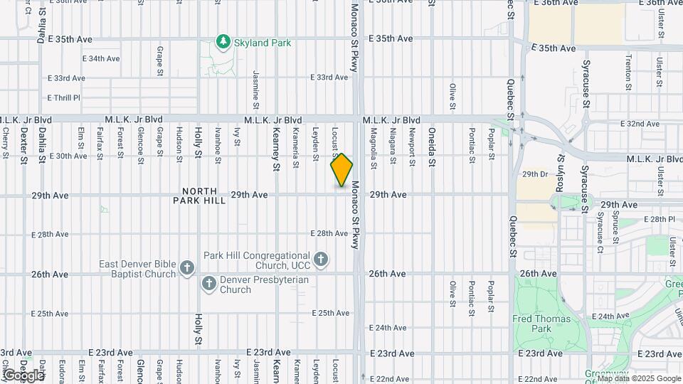 2900 Locust St Map and Location Details