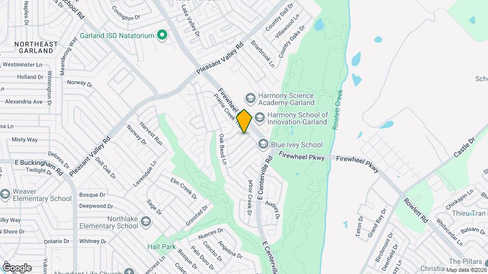 1809 Pecan View Dr Mapa y Detalles de la Ubicación