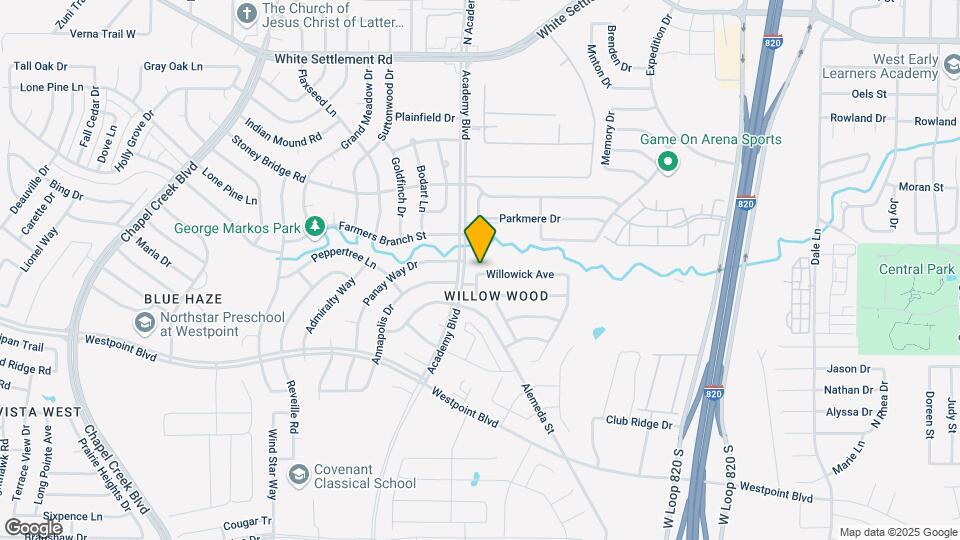 601 Alemeda St Map and Location Details