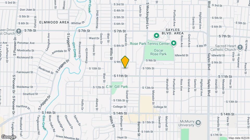 3157 S 10th St Map and Location Details