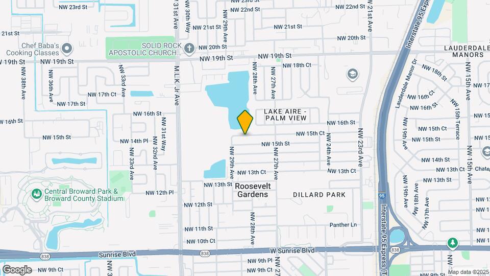 2830 NW 15th Ct, Unit A Map and Location Details