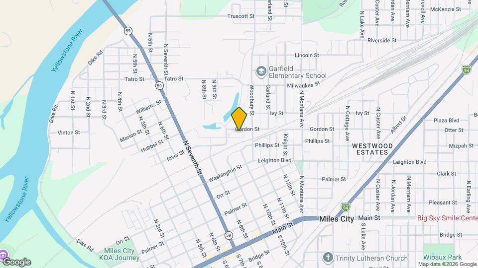 920 Gordon St Map and Location Details