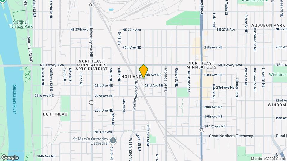 2318 Jefferson St NE Map and Location Details