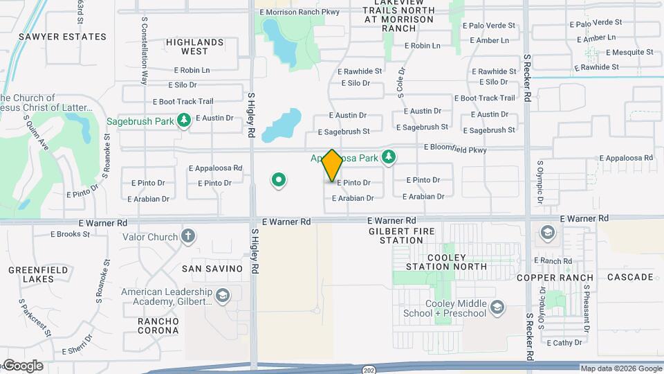 3429 E Pinto Dr Map and Location Details