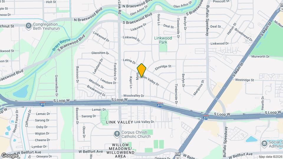 9106 Riddlewood Ln Map and Location Details