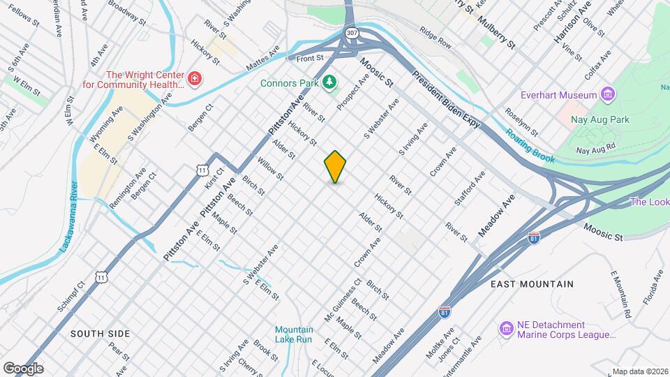 715 Alder St, Unit 1 Mapa y Detalles de la Ubicación
