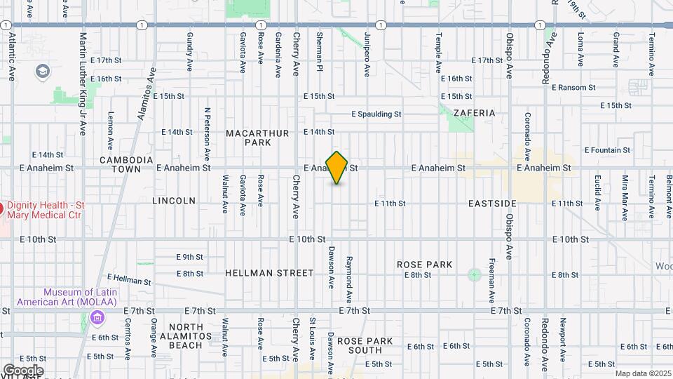 1128 Dawson Ave Map and Location Details