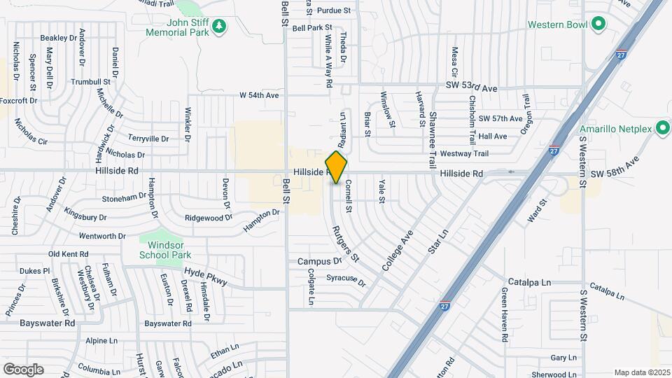 6007 Rutgers St Map and Location Details