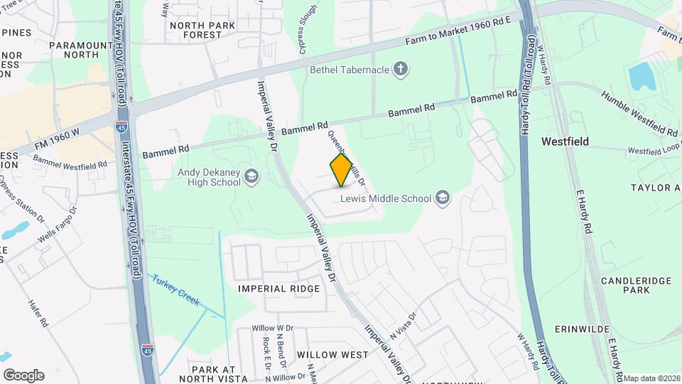 1010 Doubletree Glen Dr Mapa y Detalles de la Ubicación