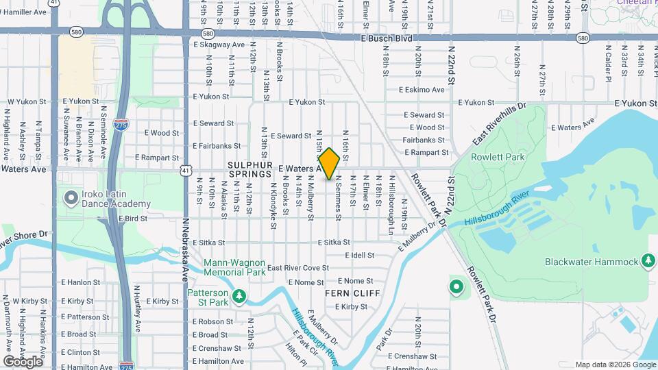 8305 N Marks St Map and Location Details