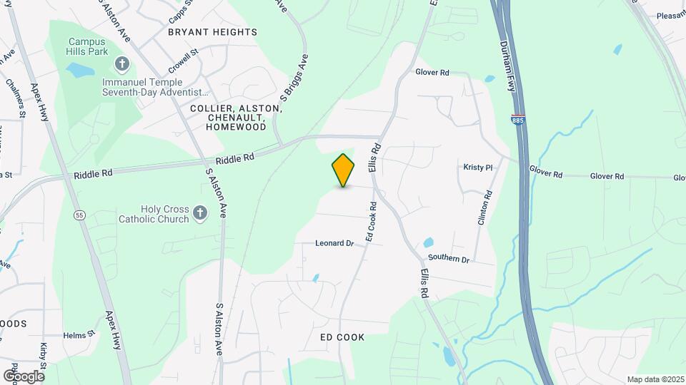 1302 Ed Cook Rd, Unit 1302-B Map and Location Details