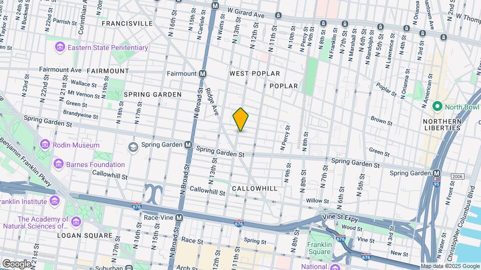 601 N 12th St Mapa y Detalles de la Ubicación
