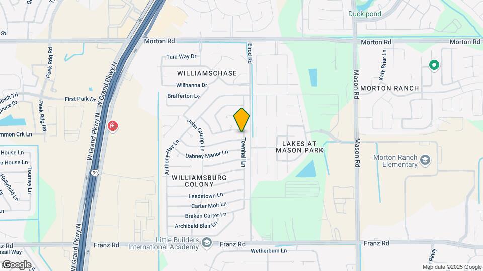 22502 Braken Manor Ln Mapa y Detalles de la Ubicación