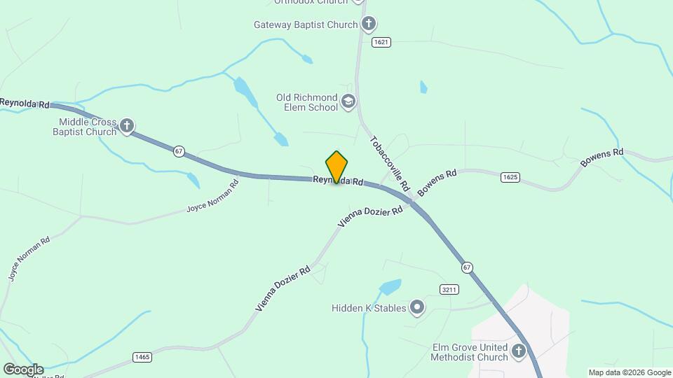 8004 Reynolda Rd Map and Location Details