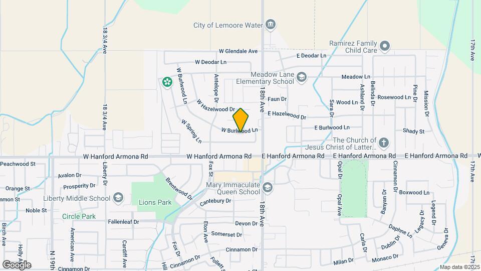 123 W Burlwood Ln Map and Location Details