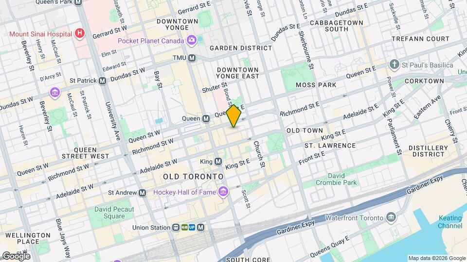22 Lombard St, Unit 205 Map and Location Details