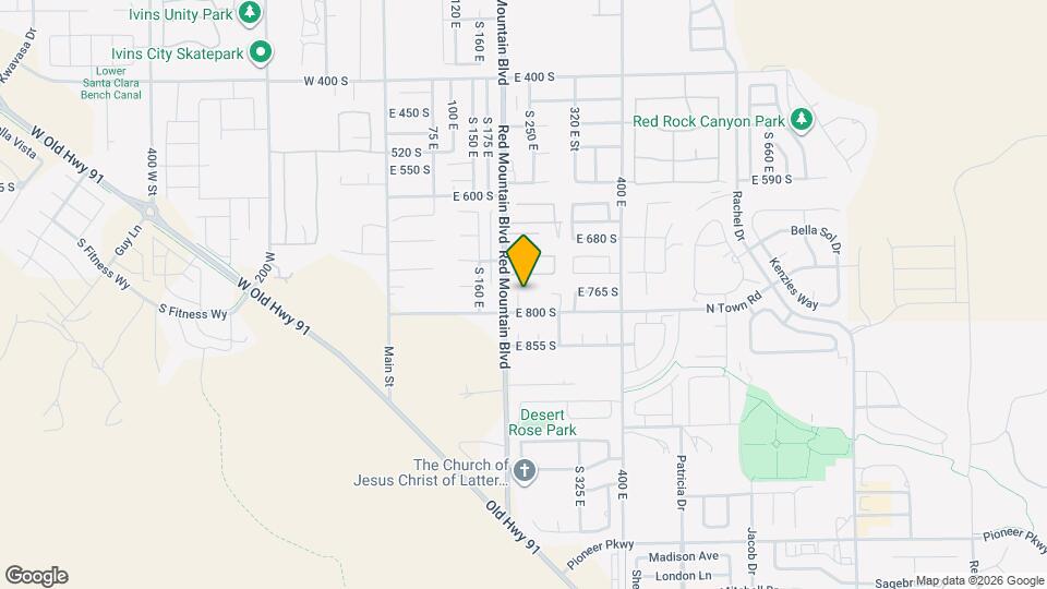 773 S 220 E Cir Map and Location Details