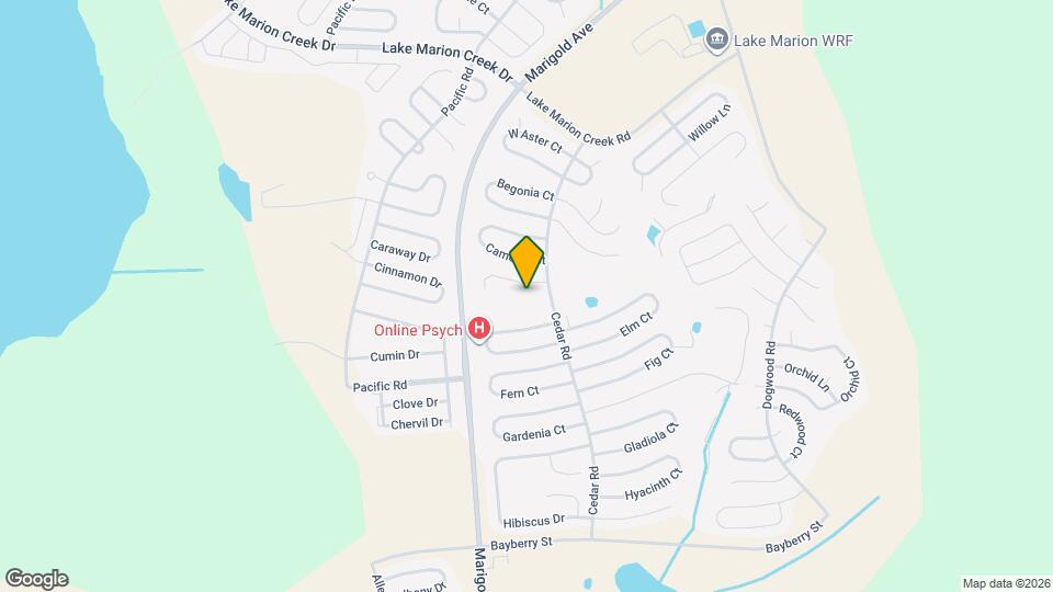 320 Daffodil Ln Map and Location Details