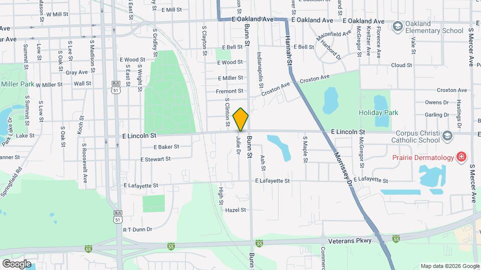 1502 Julie Dr Map and Location Details