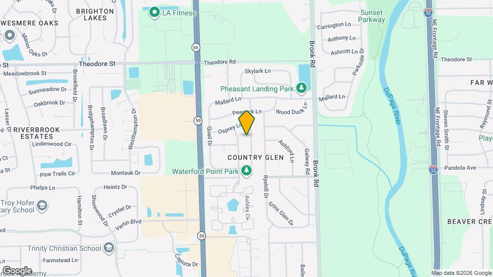 1309 Bluejay Ln Map and Location Details