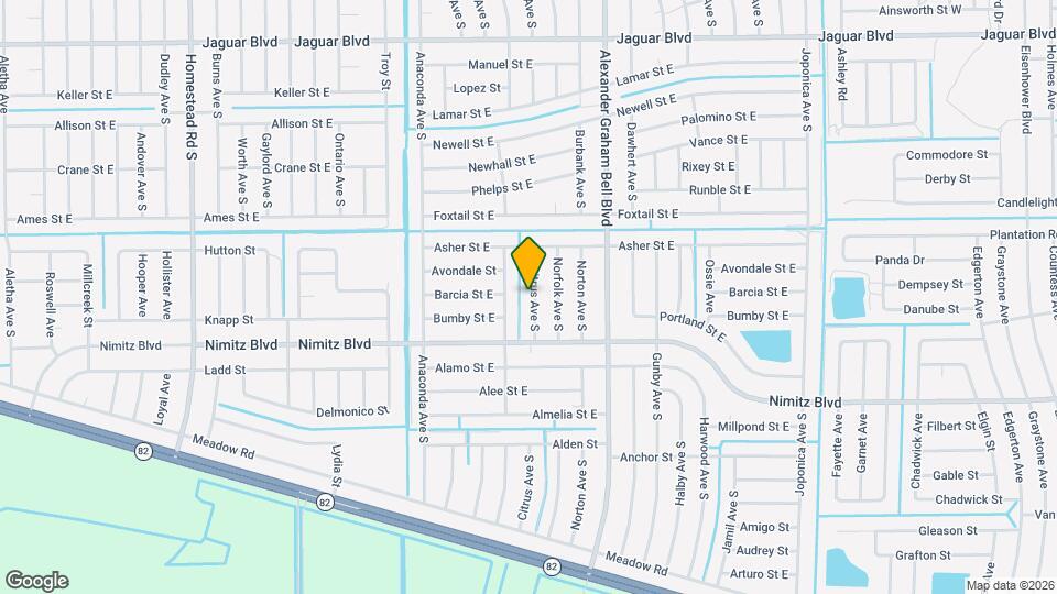 920 Citrus Ave S Map and Location Details