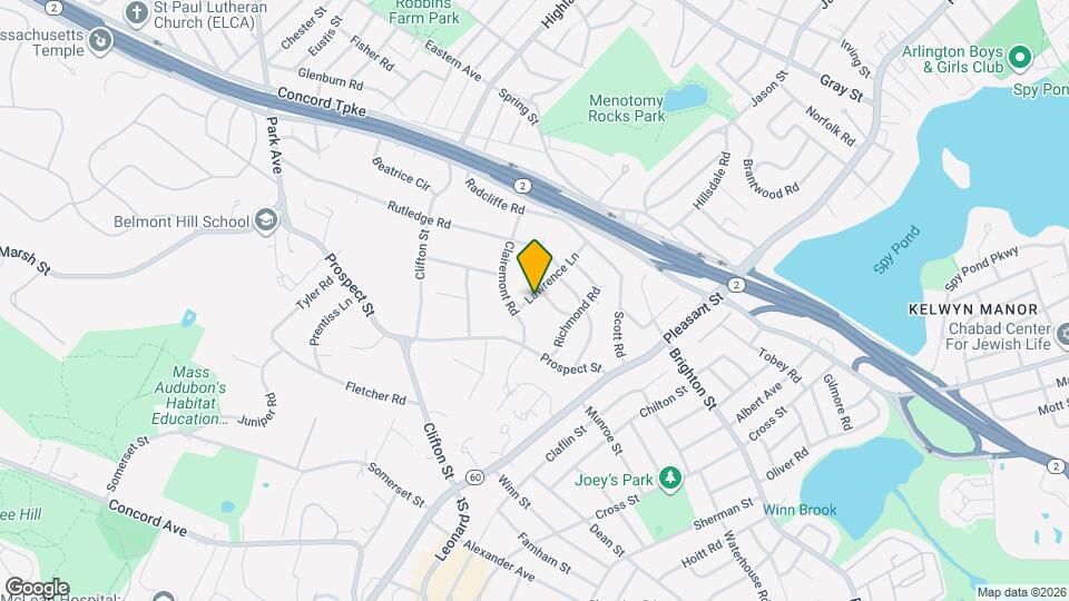 21 Lawrence Ln Map and Location Details