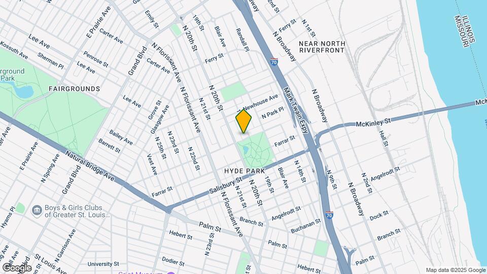 1911 Bremen Avenue Mapa y Detalles de la Ubicación