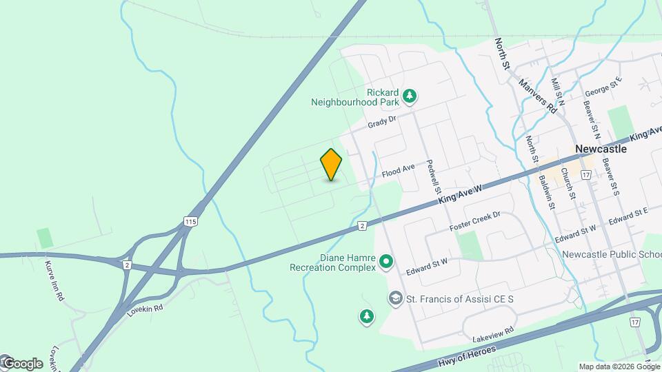 162 Flood Ave Map and Location Details