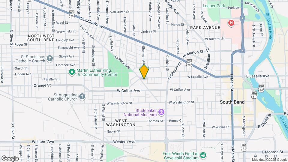 232 La Porte Ave Map and Location Details