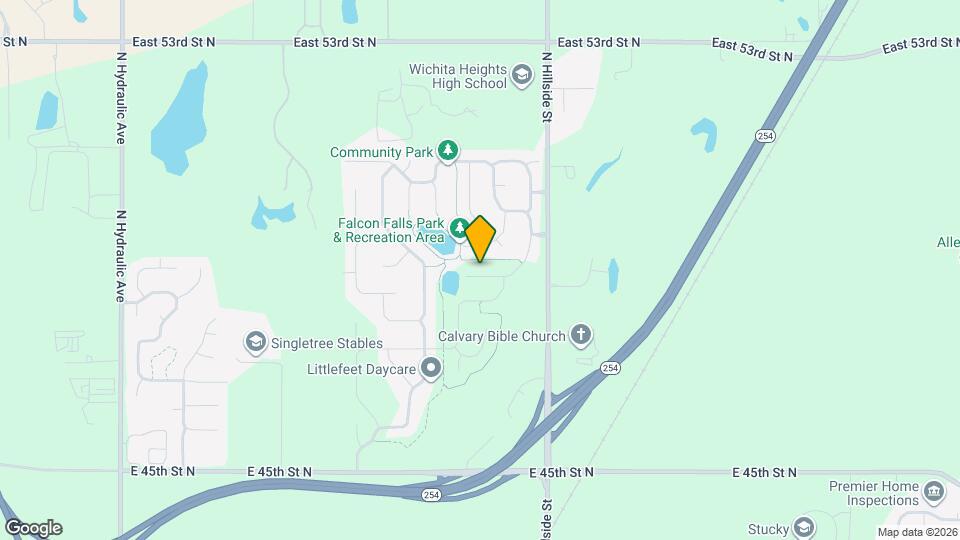 4967 N Peregrine Ct Map and Location Details