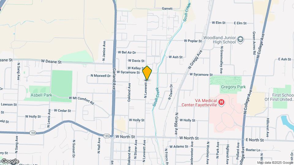 1596 Leverett Ave Map and Location Details