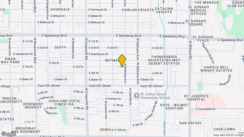 5744 E 3rd St Map and Location Details