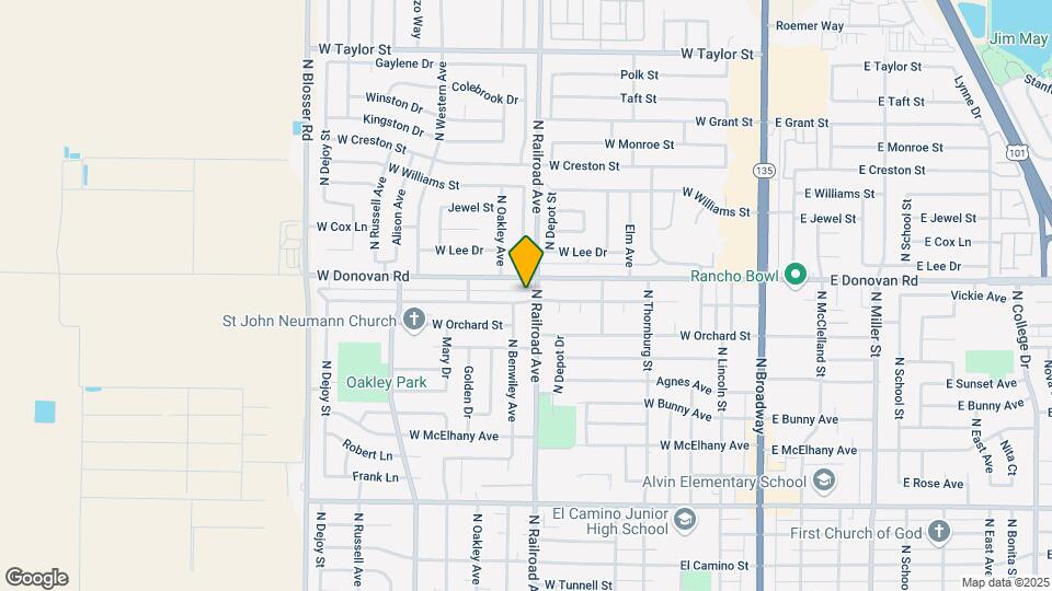 803 W Harding Ave Mapa y Detalles de la Ubicación