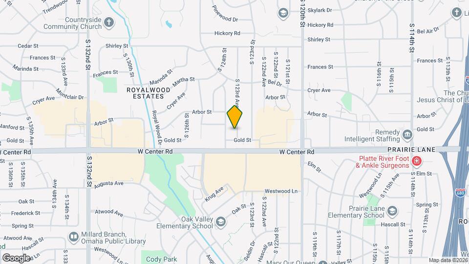 2524 S 123rd Ave Map and Location Details